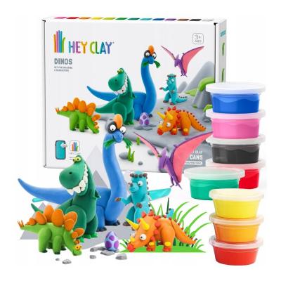 HEY CLAY Dinos Modelovacia hmota set, Dinosaury