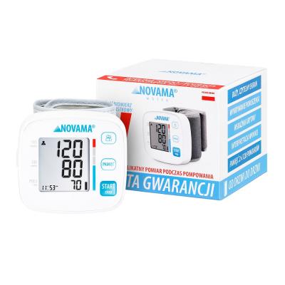 NOVAMA WHITE V Ramenný tlakomer s komfortným meraním počas nafukovania manžety NOVAMA WHITE V Ramenný tlakomer s komfortným meraním počas nafukovania manžety