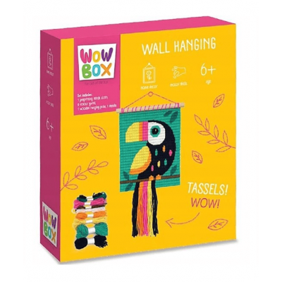 WOW BOX Kreatívna sada Makramé Tukan