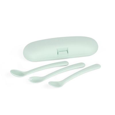 Miniland Dolce Súprava príborov pre deti,  mätová
