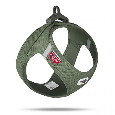 CURLI Postroj pre psov so sponou Air-Mesh Moss 2XS,  2-4 kg