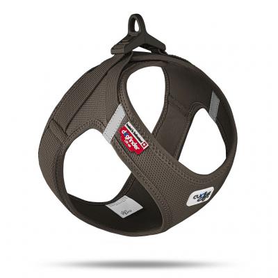 CURLI Postroj pre psov so sponou Air-Mesh Brown, XL, 12-18 kg 