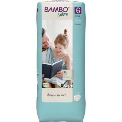 BAMBO Nature Plienky jednorazové 6 XXL (16 kg+) 40 ks