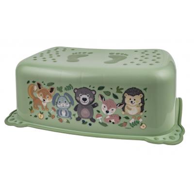 MALTEX Stupienok protišmykový The Nature Buddies Ježko - Green