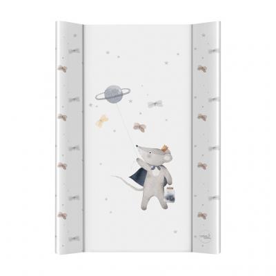 CEBA BABY Podložka prebaľovacia 2-hranná s pevnou doskou (50x70) Ultra Light Cosmic Mouse