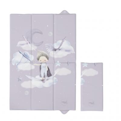 CEBA BABY Podložka prebaľovacia cestovná (60x40) Basic Wild Swans