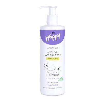 BELLA HAPPY Baby gél umývací na telo a vlasy 400 ml