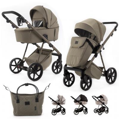 ADAMEX Kočík kombinovaný Delta Natura Taupe