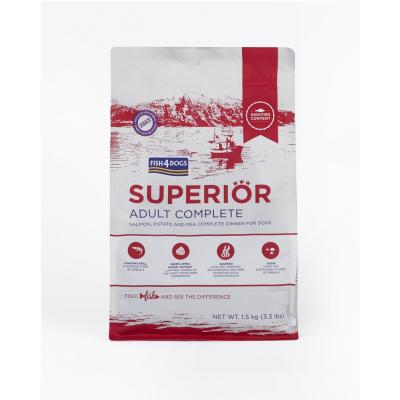FISH4DOGS Granule veľké pre dospelých psov Superior losos so zemiakmi 1,5 kg