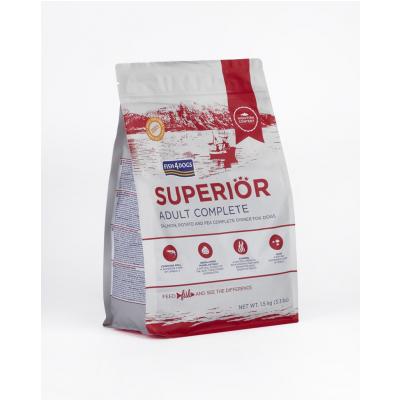 FISH4DOGS Granule malé pre dospelých psov Superior losos so zemiakmi 1,5 kg