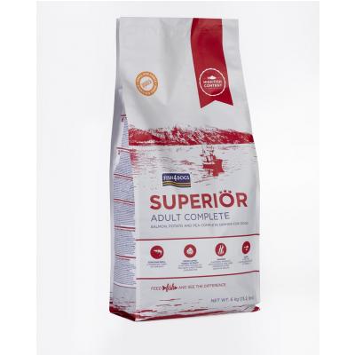 FISH4DOGS Granule malé pre dospelých psov Superior losos so zemiakmi 6 kg