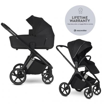 EASYWALKER Kočík kombinovaný Zoey Pure Black
