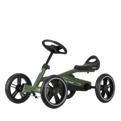 QPLAY Štvorkolka Go Kart Army Green, 3r+