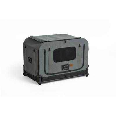 FIKAGO Skladacia kennel prepravka Queen S Green