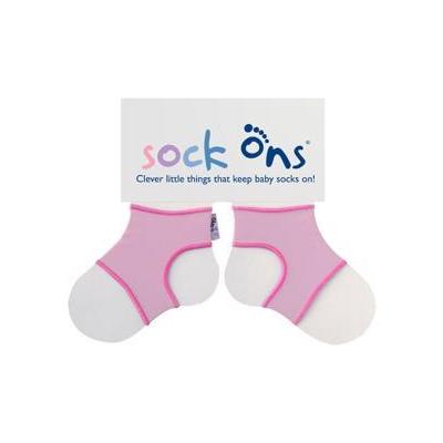 KIKKO Sock Ons Držiak ponožiek Classic - Baby ružová (0-6m)