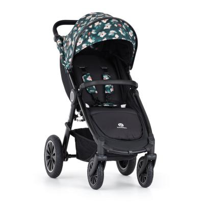 PETITE&MARS Kočík Street+ Air Black Limited 100 Flowers