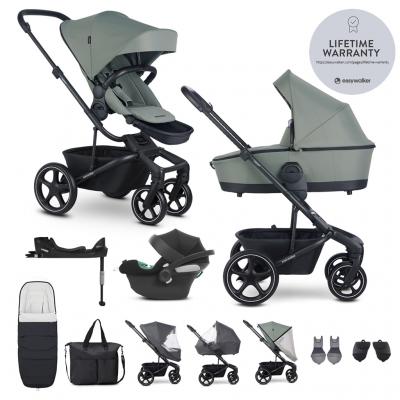 EASYWALKER SET Kočík 4v1 Harvey⁵ Agave Green XXL RWS + CYBEX Aton B2 i-Size + základňa