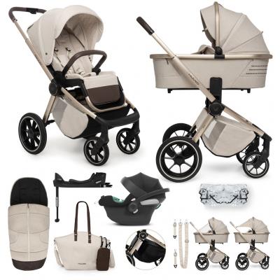 MUUVO SET Kočík 4v1 Quick Boho Brown set + CBX By CYBEX Aton B2 i-Size + základňa