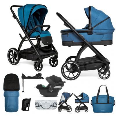 MUUVO SET Kočík 4v1 Trick Ocean blue + CYBEX Aton B2 i-Size