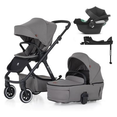 PETITE&MARS SET Kočík 4v1 ICON Dove Grey LITE AIR + CBX By CYBEX Aton B2 i-Size