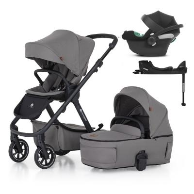 PETITE&MARS SET Kočík 4v1 ICON Dove Grey LITE RWS + CBX By CYBEX Aton B2 i-Size