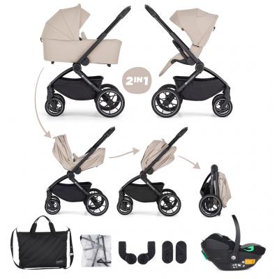 PETITE&MARS Kočík kombinovaný SCOUT 3v1 Soft Mousse s Core Pro i-Size 