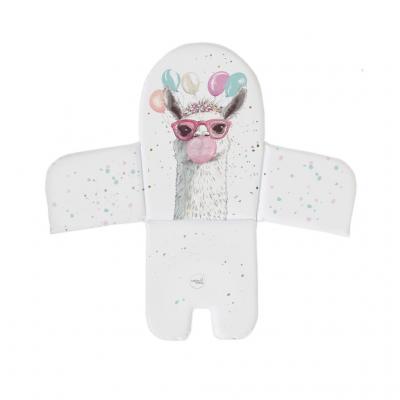 CEBA BABY Vložka do jedálenskej stoličky (38x28) Basic Crazy Lama