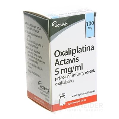 Oxaliplatina Actavis 5 mg/ ml