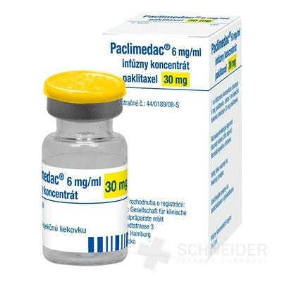 Paclimedac 6 mg/ml infúzny koncentrát