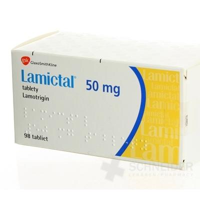 Lamictal 50 mg tablety