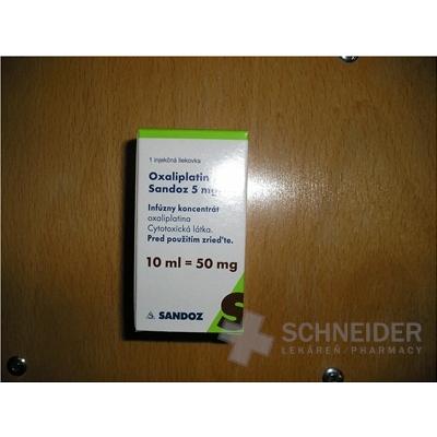 Oxaliplatin Sandoz 5 mg/ml infúzny koncentrát