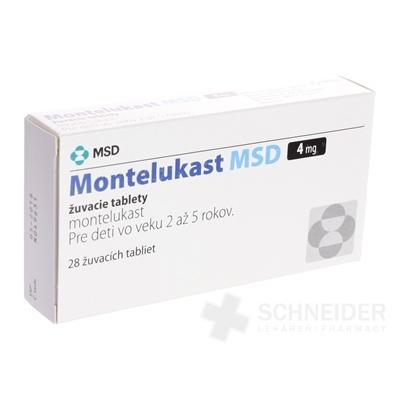 Montelukast Organon 4 mg