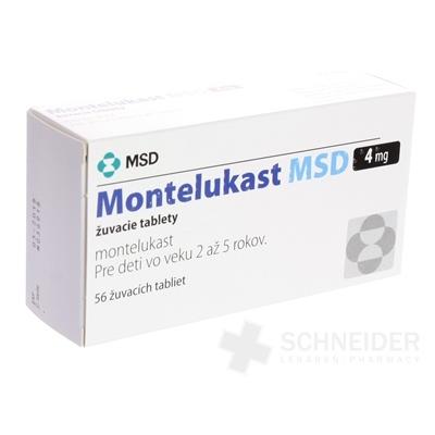 Montelukast Organon 4 mg