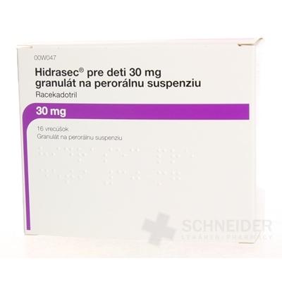 Hidrasec pre deti 30 mg