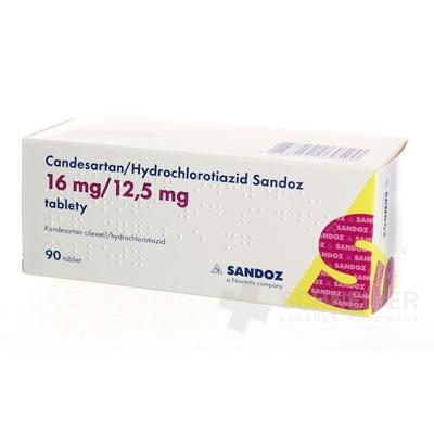 Candesartan/Hydrochlorotiazid Sandoz 16 mg/12,5 mg