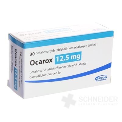 OCAROX 12,5 mg filmom obalené tablety
