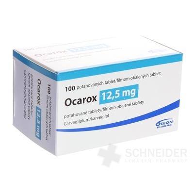 OCAROX 12,5 mg filmom obalené tablety