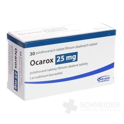 OCAROX 25 mg filmom obalené tablety