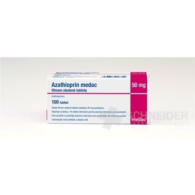 Azathioprin medac 50 mg filmom obalené tablety