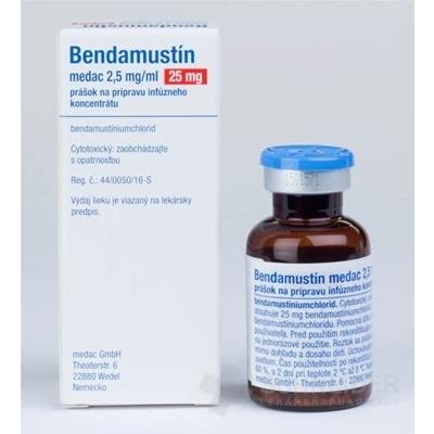 Bendamustín medac 2,5 mg/ml
