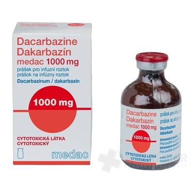 Dakarbazín Medac 1 000 mg