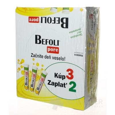 Vitabalans BEFOLI Orange effervescent DISPLEJ