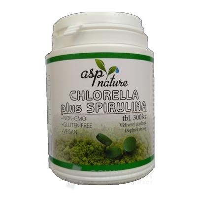 asp CHLORELLA plus SPIRULINA