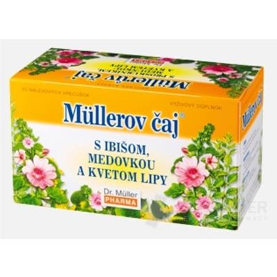 Müllerov čaj S IBIŠOM, MEDOVKOU A KVETOM LIPY