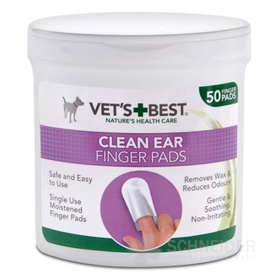 VET´S BEST CLEAN EAR FINGER PADS