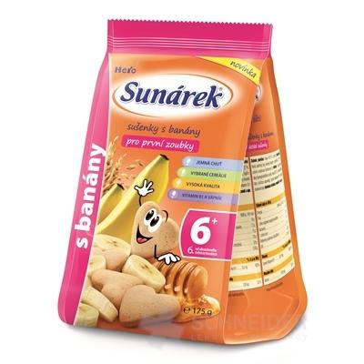 Sunárek sušienky s banánmi
