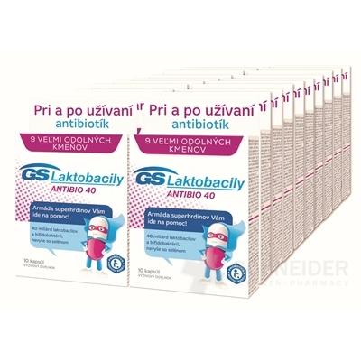 GS Laktobacily ANTIBIO 40 v boxe 2017