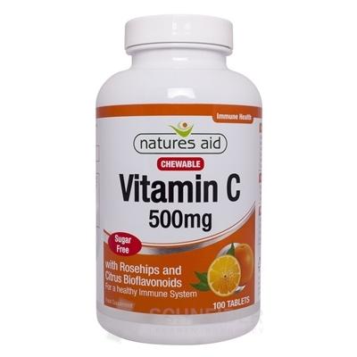 Natures Aid Vitamín C 500 mg