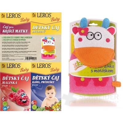 LEROS BABY 4 ČAJE A MAŇUŠKA NA UMÝVANIE