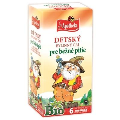 APOTHEKE BIO DETSKÝ BYLINNÝ ČAJ pre bežné pitie